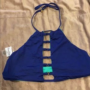 Beach Bunny Reversible NTW Medium swim top
